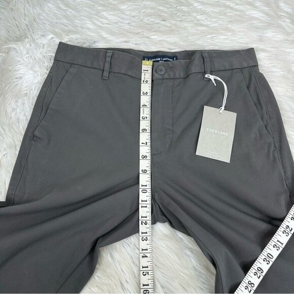 Everlane‎ Uniform Men’s NWT Gray The Performance Chino Fit Career Pant W31/L32 - Picture 9 of 12